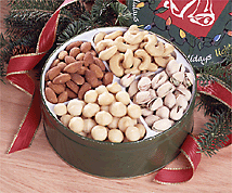 Hickory Farms Pistachios, Almonds, Jumbo Cashews, and Macadamia Nuts